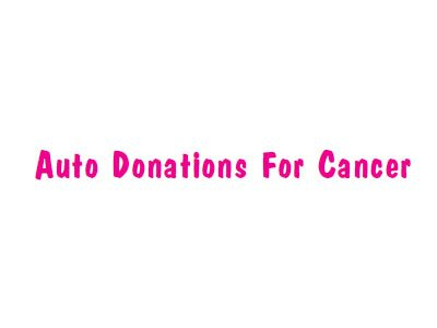 Auto Donations for Breast Cancer